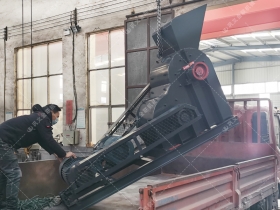 SCF800*600雙級粉碎機發(fā)往山東濟(jì)南破碎煤矸石