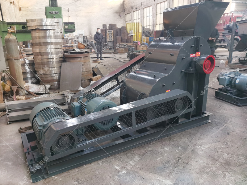 SCF600*400小型雙級粉碎機發(fā)往甘肅慶陽破碎煤