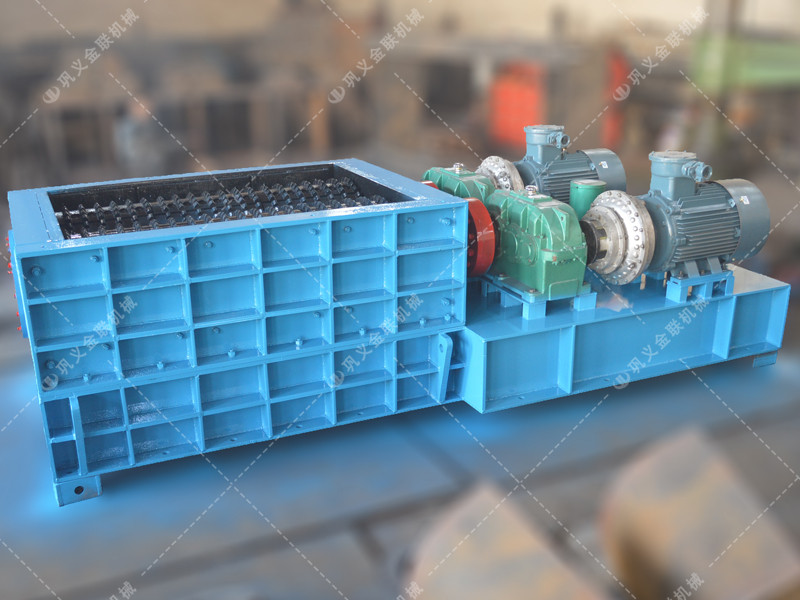 2PLF50/150型強力雙齒輥破碎機發往山西太原破煤